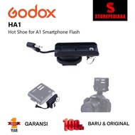 Godox HA1 DSLR Camera Hot Shoe for A1 Smartphone Flash Hotshoe
