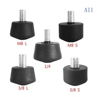 All Universal Antislip 3 8 or 1 4 Inches Tripods Monopod Rubber Foot Spikes for