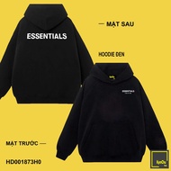 Premium Cotton Hoodie | ESSENTIALS printed shirt with sharp graphics that won't peel off | KymChu Ov