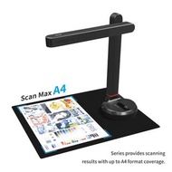 NETUM T101 自動對焦文件掃描儀，最大支援 A4/A3 尺寸，配備智慧 OCR 功能和 LED 檯燈，適用於家庭辦公室。
