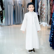 BY16ชุดโต๊ปเด็กผู้ชาย แขนยาว งานนำเข้า เหมาะสำหรับใส่ออกงาน ใส่วันรายอ  โต๊ปใส่ออกงานรับแขกผู้ใหญ่