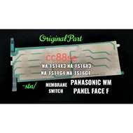 PANASONIC WASHING MACHINE PANEL FACE F MEMBRANE SWITCH NA-FS14X3 NA-FS16X3 NA-FS14G4 NA-FS16G4 NA-F1