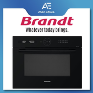 BRANDT BKC7513BB 40L BLACK BUILT-IN COMBI MICROWAVE OVEN