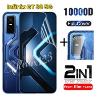 For infinix GT 30 5G 2025 2IN1 Front Hydrogel Film and Lens Film For Infinix GT 30 Pro GT30 GT30Pro 