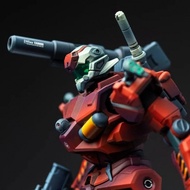 Leopard HG Light Cannon [Matting Repair Version] CQ Quarks Guncannon Cross-Time War Assembly Model