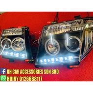 Nissan Navara D40 Frontier 2005-2012 Front Led Projector Headlamp Headlights Head Lamp Light Lights