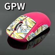Suitable for GPW Office Mouse Stickers, Second Generation GPW Mouse Shell Sweat-Proof Stickers