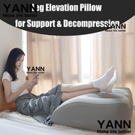 YANN Inflatable Leg Pillow, Flocking Swelling Hip Foot Knee Cushion, Comfortable Trapezoidal Swellin