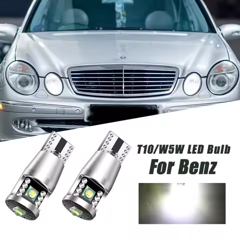 2pcs W5W T10 Clearance Light LED Car Parking Lamp Bulb For Mercedes Benz GL-Class X164 X166 W163 W16
