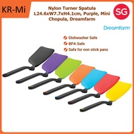 (Bundle of 2) Dreamfarm Mini Chopula Nylon Turner Spatula L24.6xW7.7xH4.1cm | Non-Stick Kitchen Turn