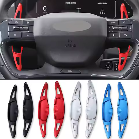 Aluminum Shift Paddle For Kia EV6 2025 2026 EV5 EV3 EV4 Car Steering Wheel DSG Paddles Shifter Exten