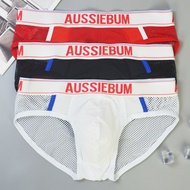 New Aussie Bum Men Quality Mesh Briefs Man Undies Underwear Innerwear