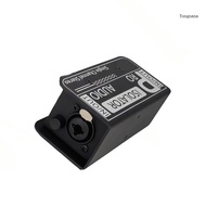 【CH*】 Metal XLR RJ45 Signal Extension for Long Cable Wiring Tasks
