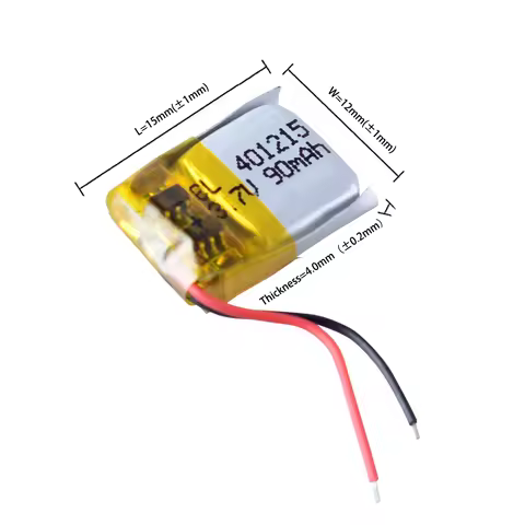 1 or 10pcs 3.7V 401215 60mAh Rechargeable Lithium Li-ion Polymer Battery Lipo Batteries
