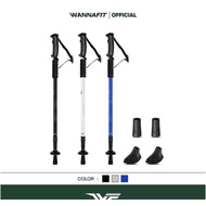 WANNAFIT TRACKING ADJUSTABLE TREKKING POLE 63-135 CM || Wannafit trekking stick hiking tracking pole