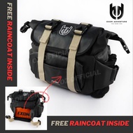 BIG BAG - EXOM ADVENTURE - RCS 02 FREE JAS HUJAN TAS WAISTBAG MOTOR TRAIL SPORT MOTOCROSS ADVENTURE 