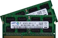 8GB Dual Channel Kit 2x 4GB Samsung Original 204 Pin DDR3-1333 PC3-10600 CL9 SO-DIMM for Current DDR