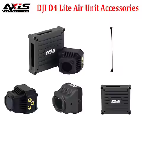 Axisflying O4 Lite Air Unit Case Lens Image Transmission Heat Dissipation Aluminum Parts for O4 Dron