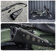 ท่อสูตร Full System Diabolus Retro Scrambler สำหรับ Honda CT125 [ส่งจาก K-SPEED] (CT86)