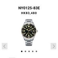 ★ CITIZEN ★ NY0125-83E 復古風格 Promaster 自動錶 Automatic 機械錶 Diver 潛...