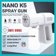 【READY STOCK IN MALAYSIA】 K5 Nano Atomizer spray Disinfection Gun Ready stock New Model K5 Wireless  K5消毒枪