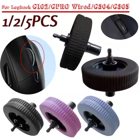 1/2/5PCS Mouse Wheel Mouse Roller For Logitech G102/GPRO Wired/G304/G305 Mouse Pulley