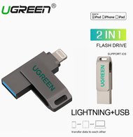 Ugreen OTG USB Flash Drive 256GB 1TB Pendrive High Speed Memory Stick for IPhone14/13/12/11/X/8/7/6 IPad