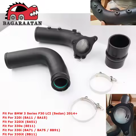 F30 F31 TurboCharge Pipe For BMW 3/4 Series 320i 330i 420i 430i F30 LCI (Sedan) F31 LCI (Touring) B4
