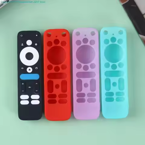 Protective Silicone Sleeve For onn Google TV box 4K pro Remotes Controller Enhances Drop Resistance 