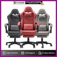 MUSSO+dU=Shark_H{Seriesq-ErgonomicJ-GamingRl-ChairXK-With#kD.Footrest,#AA.PU Leather Adjustable Swi