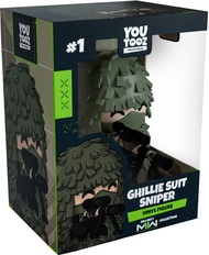 Youtooz Ghillie Suit Sniper 4.2" Vinyl Figure, Official Licensed Collectible Ghillie Suit Sniper fro