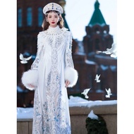 enchanted dress dinner gown Hot-selling Russian Princess Retro European Costume Winter Halbin Russia