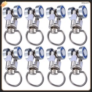 Metal Bearing Roller 8 Pcs Curtain Rollers Curtains Track Gliders Tracks Pulley  daiquanli