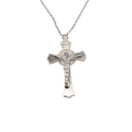 (Ready Stock Malaysia) G to G Catholic Gifts, Home, Baptism, Altar, Metal St Benedict Crucifix  - Si