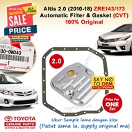 Altis 2.0 (2010-18) Automatic Filter & Gasket (Gearbox) Auto ZRE173 ZRE143 35168-20010 35330-0W040 3