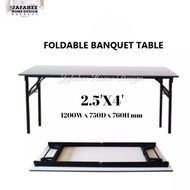 3V Foldable Banquet Table (Width 750 mm 2.5') / Meja Lipat (2.5x4)(425)