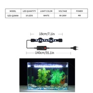 Seven Master  RGB 7.09~22.83Inch Aquarium Light One Model Aquarium Lamp T4 Diving Led  Amphibious Lighting 2835 SMD