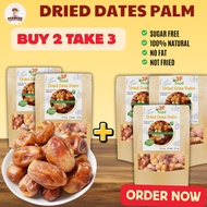 SOLF-DRIED DATE PALM 3F Food No Fat, Sugar Free Dried Food 100G