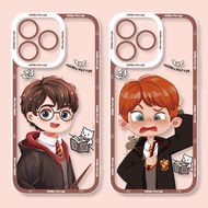 Casing Xiaomi 11T 13T POCO M5 F5 F4 X3 NFC F3 Redmi 13C 11A 12C 10C 10A 9A 9C 9T Note 13 12 turbo 5G 9 9S 10 10S 11S 11 Pro Soft Cute anime Clear harry potter Phone Case