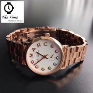 Đồng hồ nữ Marc by Marc Jacobs Baker Dexter Rainbow Stainless Watch #MBM34 case 28mm. 5ATM