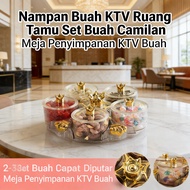 Fruit KTV Coffee Table Snack Fruit Tray Set Can Storage Living Room Fruit Crown-Table