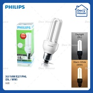 PHILIPS ESSENTIAL 3U 18W E27 BULB DL/WW