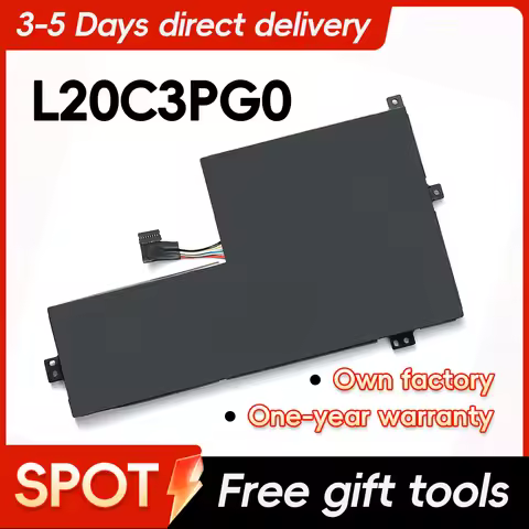 BGBT New Laptop Battery L20C3PG0 11.52V 47WH 4080mAh High Quality For Lenovo ThinkPad 100E 300E 500E