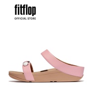 Dép Xăng Đan Nữ FitFlop Da FINO Đá Đa Màu - Soft Blush - IU8-B48