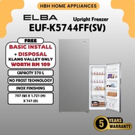 【FREE BASIC INSTALL】ELBA 570L Upright Freezer EUF-K5744FF(SV)