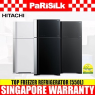 (Bulky) Hitachi R-VG690P7MS Top Freezer Refrigerator (550L) - 3 Ticks