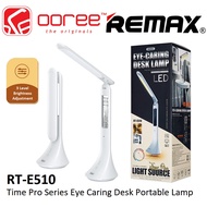 REMAX RT-E510 E510 / RT-E185 E185 EYE PROTECTION LED TABLE LAMP. BUILT-IN USB RECHARGEABLE BATTERY. 