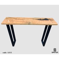 A315. Chengal Emas Solid Wood Console Table / Bar Table