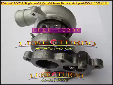 ww TD04 49135-04030 28200-4A210 Single nozzle Turbo For Hyundai Starex Libero Terracan Galloper II 4