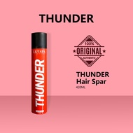 Thunder Hair Spar420ml (mens hair spray, spray hair, spray hair setting)